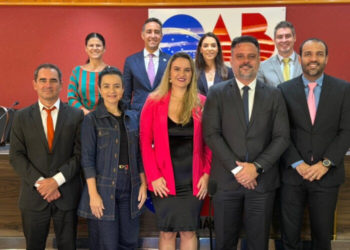 TED da OAB-GO empossa Leandro da Silva Borba como 1º secretário e presidente da 3ª Câmara