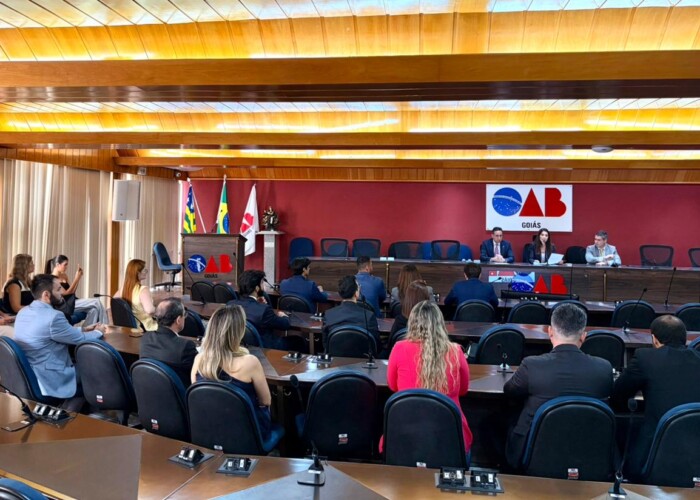OAB-GO empossa novos diretores de comissões e reforça atuação coletiva da advocacia