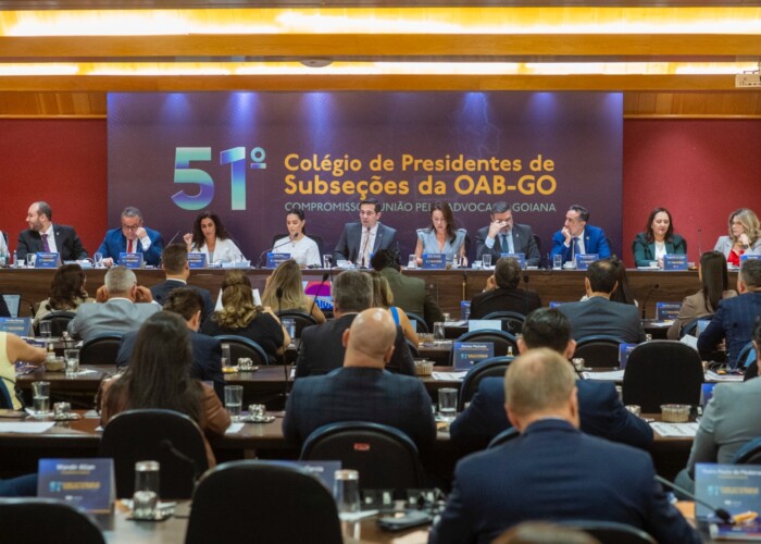 OAB-GO inicia 51º Colégio de Presidentes e promove debates sobre desafios e soluções para a advocacia goiana