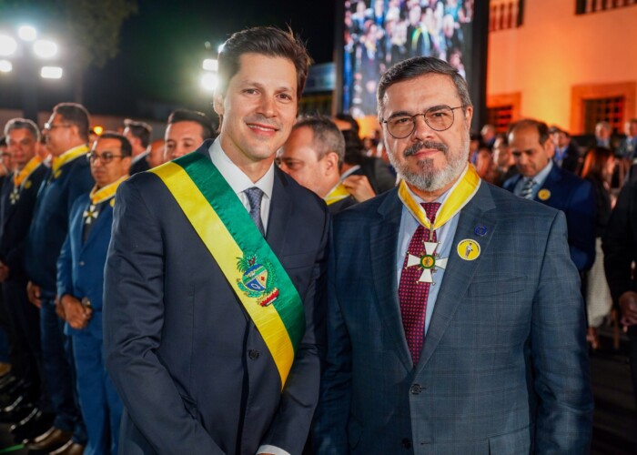 Presidente em exercício David Soares é homenageado com a Ordem do Mérito Anhanguera na Cidade de Goiás