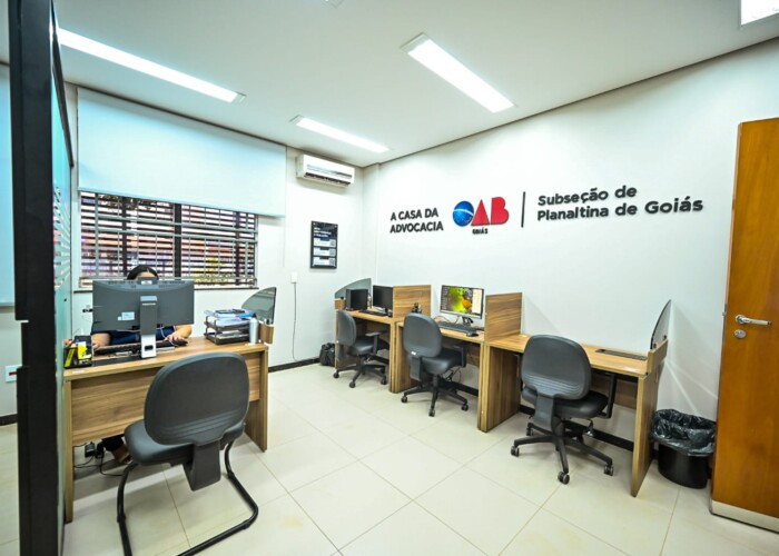 OAB-GO reestrutura sala da advocacia no Fórum de Planaltina de Goiás