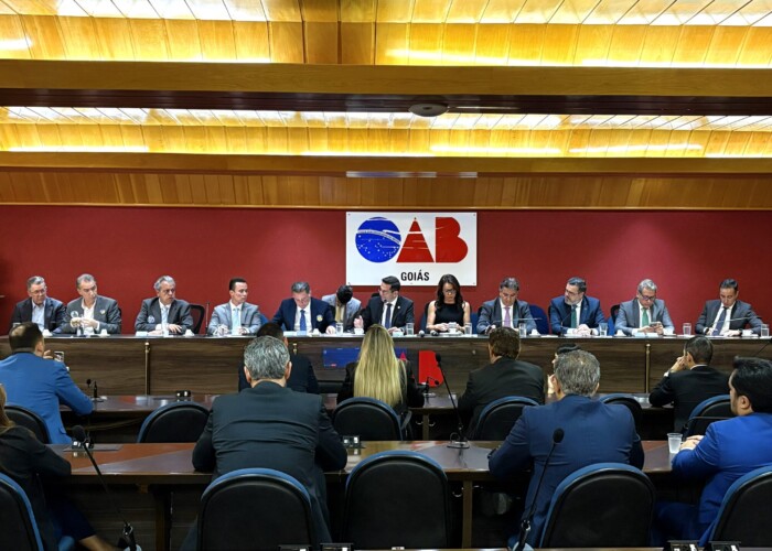 Em sabatina da OAB-GO, Marconi Perillo se compromete a discutir punição a servidores que violem prerrogativas da advocacia