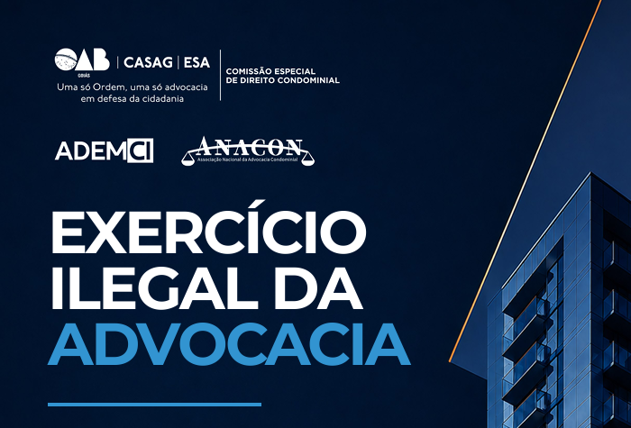 CEDC lança cartilha conjunta para alertar condomínios sobre o exercício ilegal da advocacia