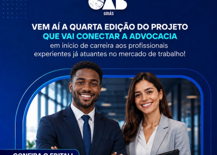 OAB-GO lança 4ª edição do Projeto Mentoria e abre inscrições para mentores