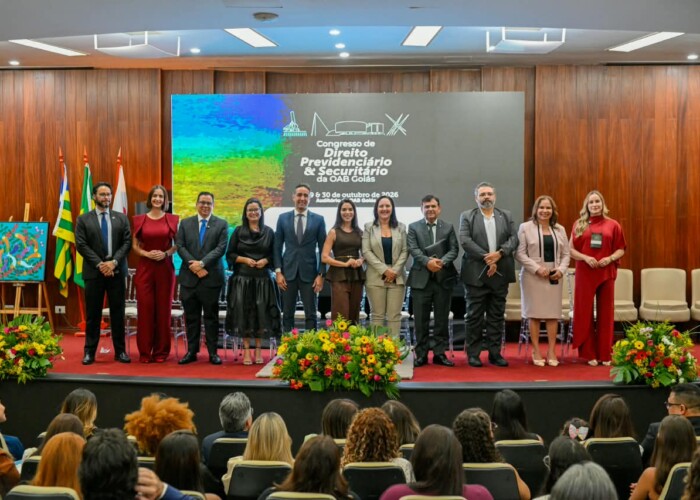 OAB-GO realiza 9º Congresso de Direito Previdenciário e Securitário com debates sobre proteção social e estratégias jurídicas